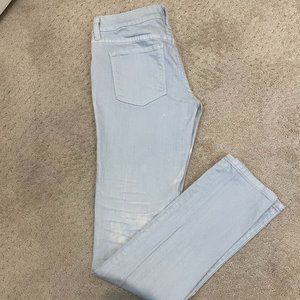 VS London Pencil Jean Bleached Skinny Jeans sz 4